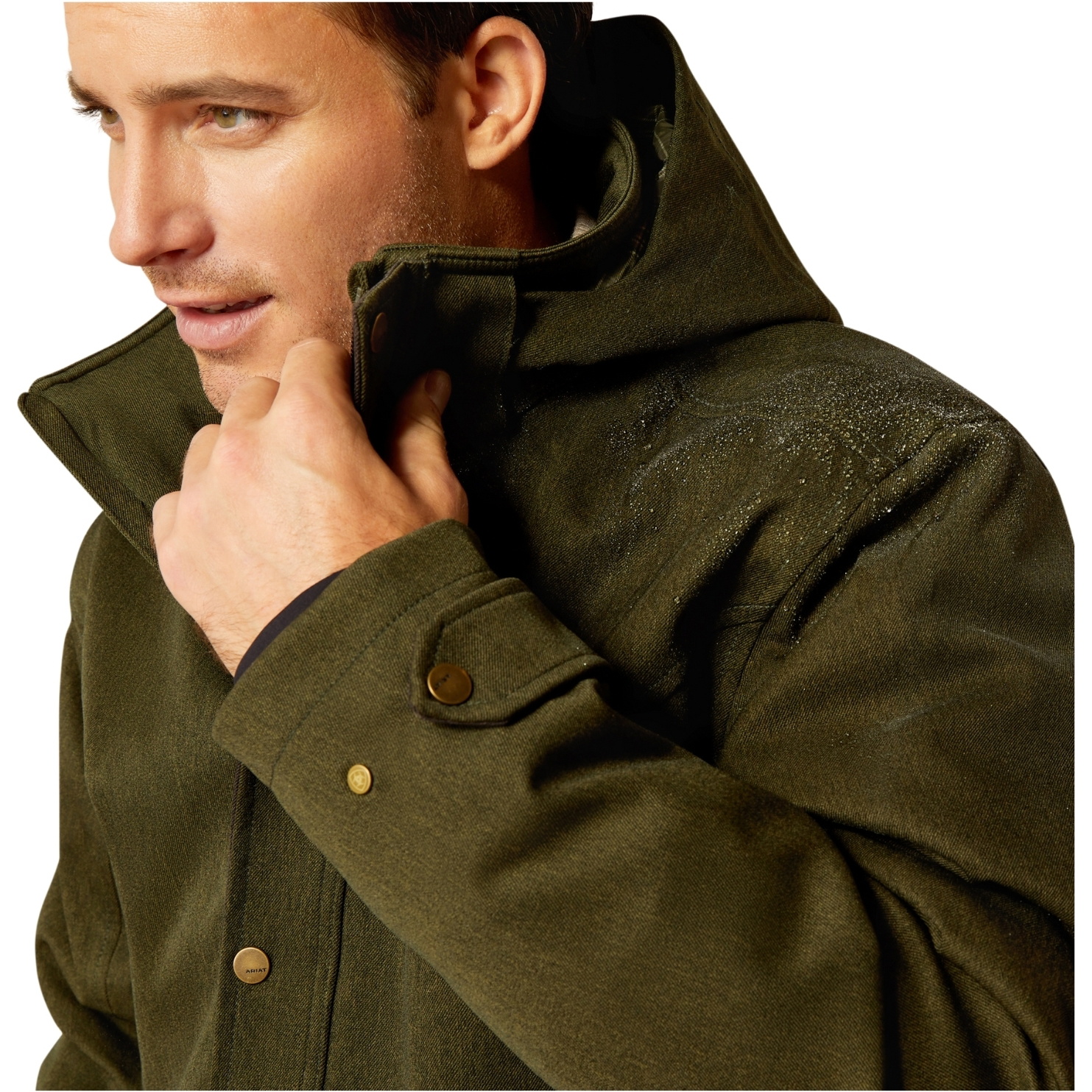 Ariat Homme Rhodium Imperméable Isolé Parka 10052954 - Rosin
